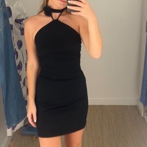 Reformation black mini dress!